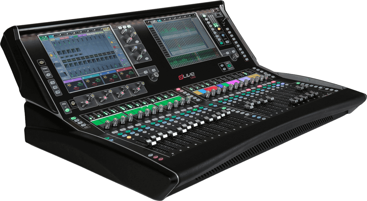 Allen & Heath dLive C3500 Digitalmischpult mit XCVI-DSP-Engine für Live-Beschallung