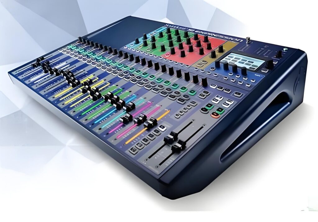 Soundcraft Si Expression kompaktes Digitalmischpult mit FaderGlow-Technologie und 24 Mikrofonvorverstärkern