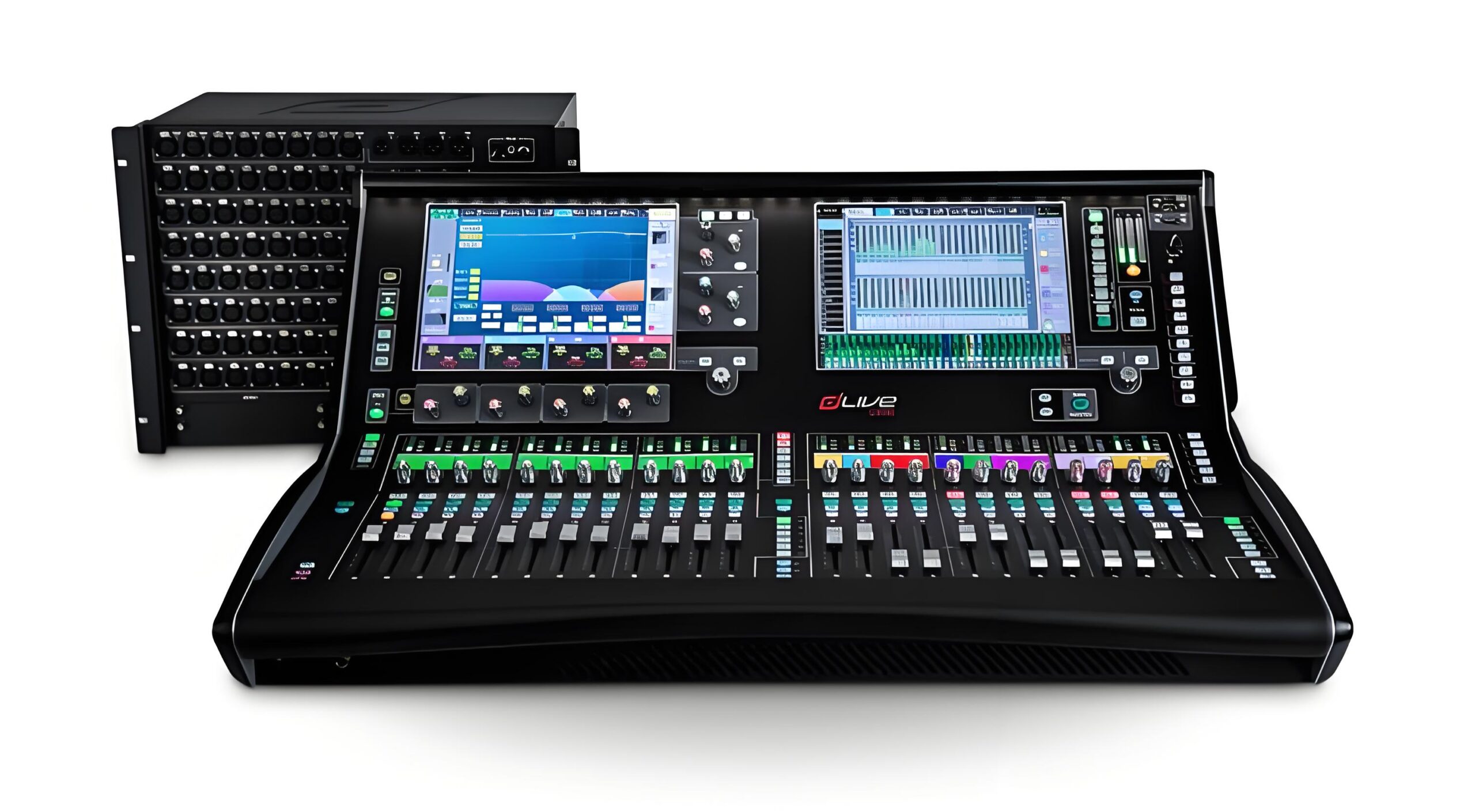 Allen & Heath dLive Live-System mit Stagebox für Profi-Touring-Anwendungen