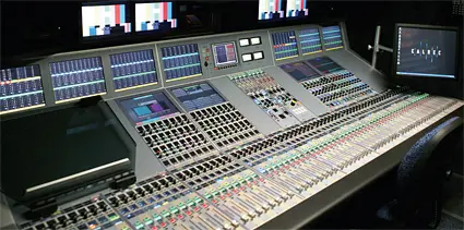 Calrec broadcast mixing console as a top option for TV and radio broadcast in 2026