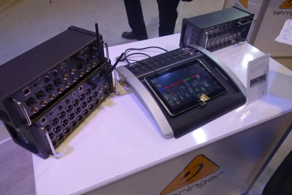 Behringer X-Air series mixers including XR18