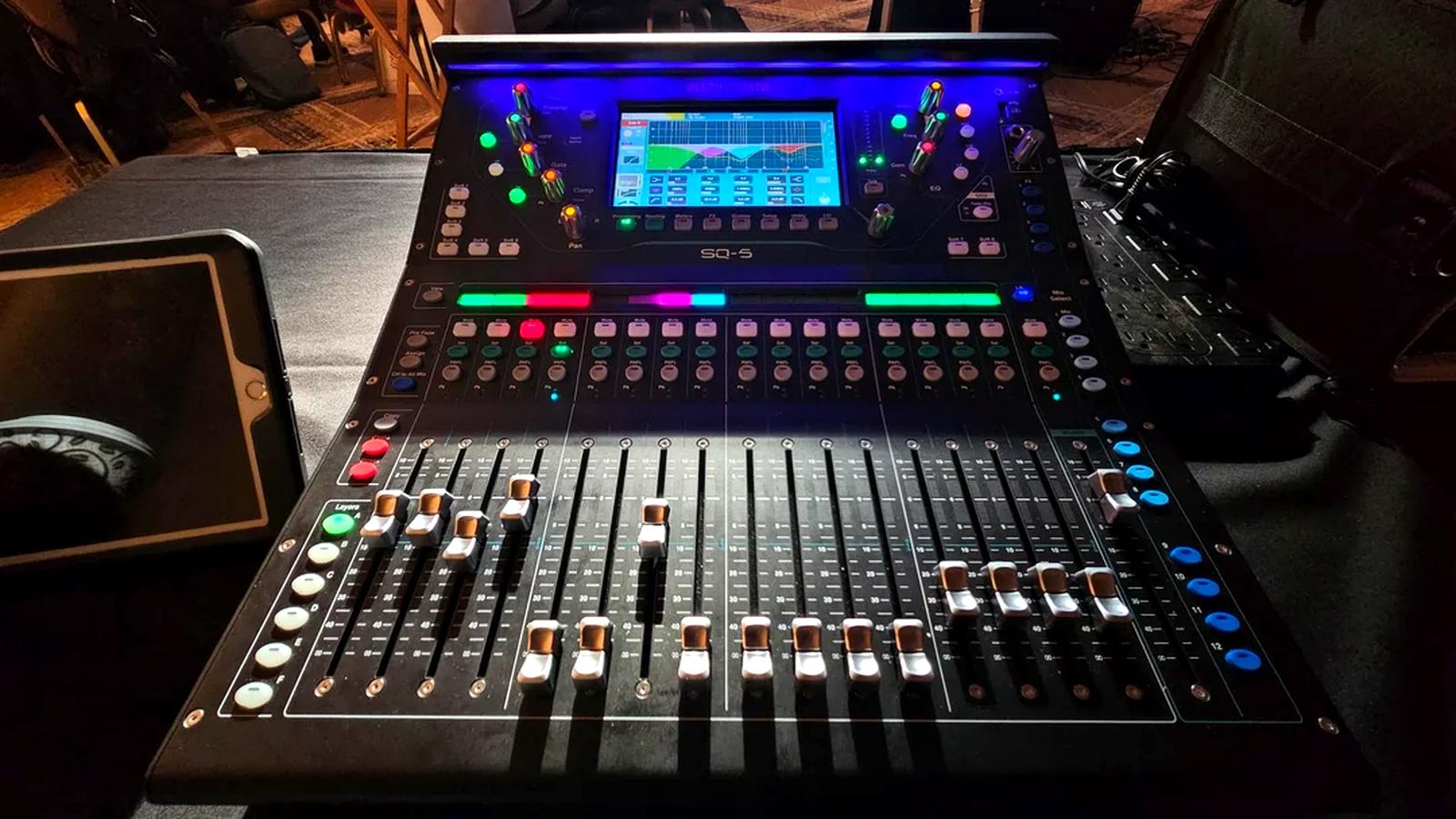 Bedienoberfläche Yamaha Rack