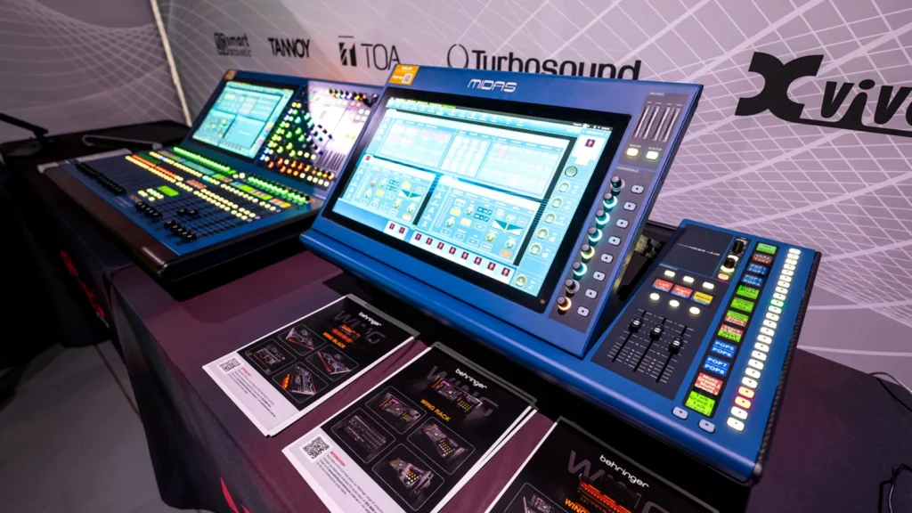 MIDAS HD96-AIR IP : Console Mixage Haute Définition IP