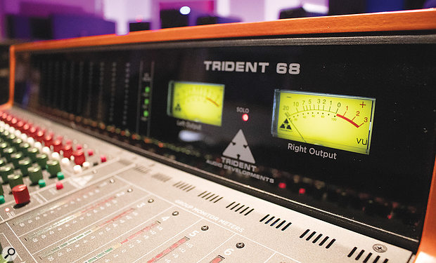 SSL SiX Kompaktes analoges im Live-Einsatz