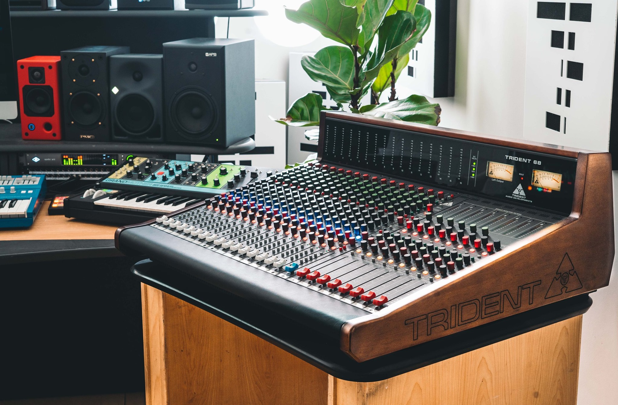 SSL SiX Kompaktes analoges im Einsatz