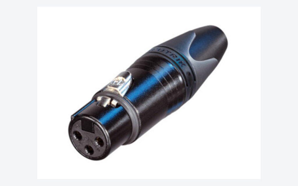 Connecteur XLR Neutrik pour câble de console de mixage