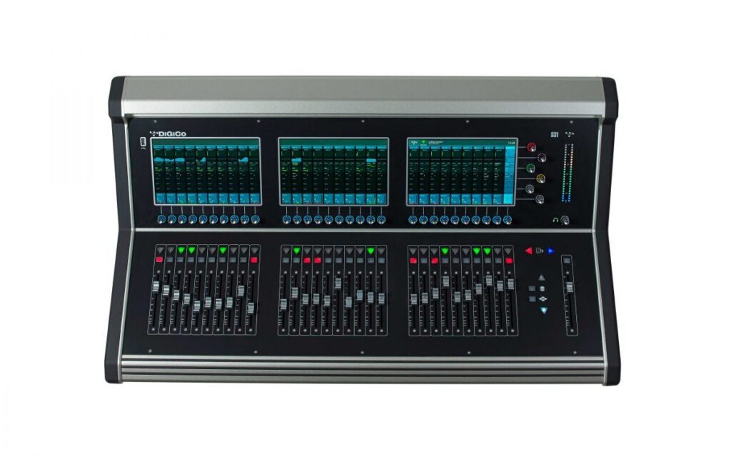 Console de mixage numérique DiGiCo S31 vue de face